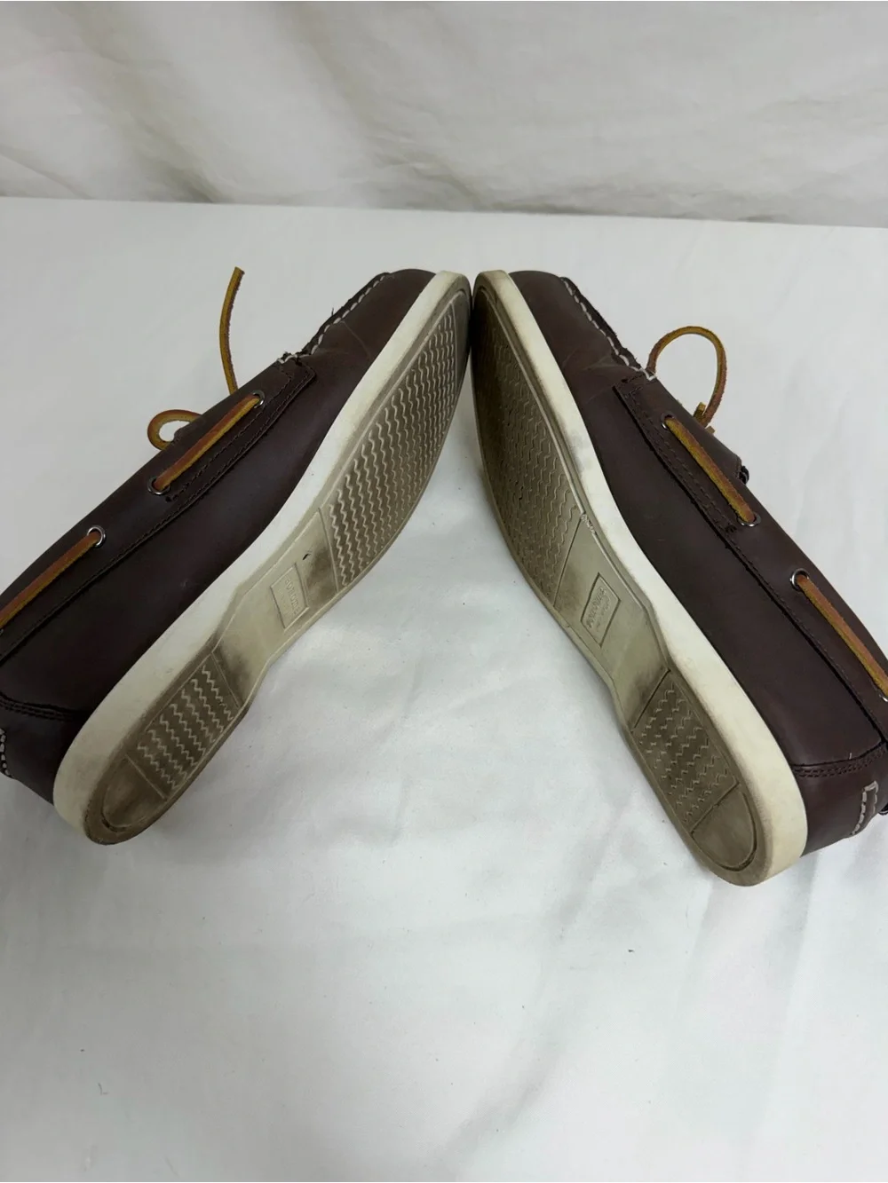 Sonoma Life Style Men’s Brown Boat Shoes Size 10.5M Great Condition